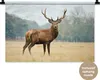 MuchoWow® Wandteppich Wandbehang Hirsche - Tiere - Geweihe Produktbild-Vorschau 1