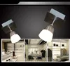 Lampa sufitowa LED SX8228-01B 1x5W nikiel mat, białe szkło, Podgląd zdjęcia produktu 2