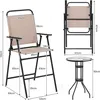 Set da bistrot KOMFOTTEU per il giardino con (ombrellone), Anteprima dell’immagine prodotto 7
