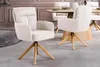 riess-ambiente Drehbarer Stuhl BIG GEORGE champagner greige Produktbild-Vorschau 4