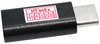 Schwarz - USB Type C Stecker auf ios Buchse 8-pin Adapter Produktbild-Vorschau 4