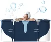 Aga Vasca da bagno pieghevole portatile 120x60x60 cm Anteprima dell’immagine prodotto 7