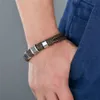 Modisches Herren-Armband aus zweilagigem geflochtenem Produktbild-Vorschau 2