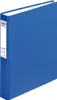 A blue ring binder is shown from a diagonal angle against a white background. Produktbild-Vorschau