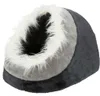 TRIXIE Höhle Minou - dunkelgrau/hellgrau - 35 × 26 × 41 cm Produktbild-Vorschau 1