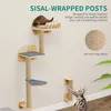 7tlg. Kletterwand Katzen Set, Katzenmöbel mit Kratzbäume, Produktbild-Vorschau 6