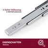 Teleskop Schubladenschienen 25-110 cm 1 Paar – Produktbild-Vorschau 5