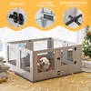 Box parto per cani 120x118x60 cm – Recinto XXL per cuccioli Anteprima dell’immagine prodotto 5
