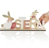 com-four® 16x Deko Aufsteller für Ostern - Schriftzug mit Produktbild-Vorschau 6
