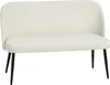 HOMCOM Sofa 2-Sitzer kleine Couch 127 cm mit Samtoptik, Produktbild-Vorschau 1