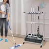 Mopp- und Besenhalter - Bodenstehender Ständer - 12 Haken - Produktbild-Vorschau 5