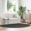 vidaXL Bereichsteppiche HUARTE Anthrazit 140 x 200 cm Produktbild-Vorschau 2