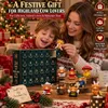 3D Highland Cow Adventskalender mit 24 Figuren, Produktbild-Vorschau 3