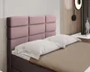 Boxspringbett 120x200, mit Bettkasten, Rosa, Matratze und Produktbild-Vorschau 3