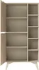 Wohnzimmer-Set WILD 1 beige / scandi TV Lowboard Kommode Produktbild-Vorschau 4