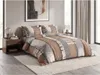Polybavlněné povlečení PINIA POLY šedé 70x90 + 140x200 Náhled obrázku produktu 1