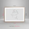Gerahmtes Poster - Rahmen in heller Eiche - Stück Linear Produktbild-Vorschau 5