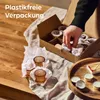 Praknu Teelichthalter Glas Klein für Tischdeko - 12er Set Produktbild-Vorschau 7