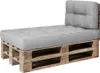 Palettenkissen Set Vicco  Grau 2 Teile, Model 31564 Produktbild-Vorschau 7