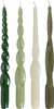BUTLERS Kerzen TWISTED 4er-Set Produktbild-Vorschau 1