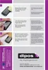 Instructions for applying a screen protector to a smartphone. Produktbild-Vorschau