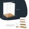 HMF 46881 Acryl Vitrine mit Holzsockel für Figuren, 14 x 14 Produktbild-Vorschau 6