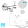 tecuro Design Wandanschlussbogen, absperrbar, DN 15 1/2 Produktbild-Vorschau 3
