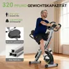 OYAJIA X-Bike Heimtrainer X-005, klappbares Fitnessbike mit Produktbild-Vorschau 6