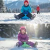 com-four® 6x Schneeflitzer zum Rodeln - Schneerutscher für Produktbild-Vorschau 2