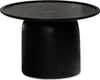 Couchtisch FineBuy Sofatisch Massivholz Schwarz 60x60x40 cm Produktbild-Vorschau 6