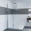 IMPTS Duschwand 100 x 195 cm Walk in Dusche Falttür Produktbild-Vorschau 1