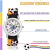 Analog, 3D Cartoon Lernuhr Quarzwerk, Silikon Uhrenarmband, Produktbild-Vorschau 4