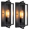 LED Wandleuchte Wandleuchte,2 Stück Wandlampe,E26-Fassung, Produktbild-Vorschau 1