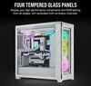 CORSAIR Geh iCUE 5000X RGB (Tempered Glass) QL True White Podgląd zdjęcia produktu 13