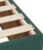 Boxspringbett mit Matratze Dunkelgrün 90x200 cm Samt Produktbild-Vorschau 11