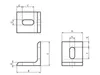 Winkel, 3030 A Aluminium, eloxiert, I-Typ Nut 6,  B-Typ Nut Produktbild-Vorschau 3