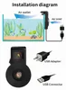 Chladicí ventilátor pro akvária s USB připojením, tichý Náhled obrázku produktu 9