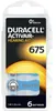 Duracell Hörgerätebatterie Hearing Aid 675, Batterie, (6 Produktbild-Vorschau 1