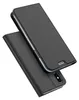Two black flip phone cases are shown, one on top of the other, against a white background. Produktbild-Vorschau