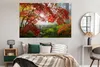 MuchoWow® Poster Japanischer Ahorn - Bäume - Brücke - Natur Produktbild-Vorschau 4