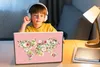 MuchoWow® Laptop Aufkleber Sticker Cover Weltkarte - Rosen Produktbild-Vorschau 3