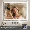 Puluomis Badspiegel 100x80 beschlagfrei mit 3 Farbe Produktbild-Vorschau 6