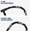 Catena 5805K, L = 75 cm, Ø = 5 mm, nero, Abus, 71205 Anteprima dell’immagine prodotto 9