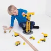 Bigjigs Rail Crane und Baumaschinen Produktbild-Vorschau 3