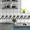 Fliesenaufkleber, 24 stück Mosaik Fliesenaufkleber, Marmor Produktbild-Vorschau 5
