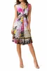 212334 Passport Damen Sommerkleid Bunt Gr. 36 – Braun-Rosa, Produktbild-Vorschau 1