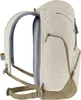 Side view of a beige backpack. Anteprima dell’immagine prodotto