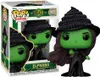 A Funko Pop! vinyl figure of Elphaba from Wicked, displayed in its original packaging. Produktbild-Vorschau