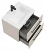 Hängender Waschtischunterschrank Set Kaschmir 60cm mit Produktbild-Vorschau 4