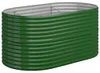 vidaXL Hochbeet Verzinkter Stahl 152x80x68 cm Grün Produktbild-Vorschau 1